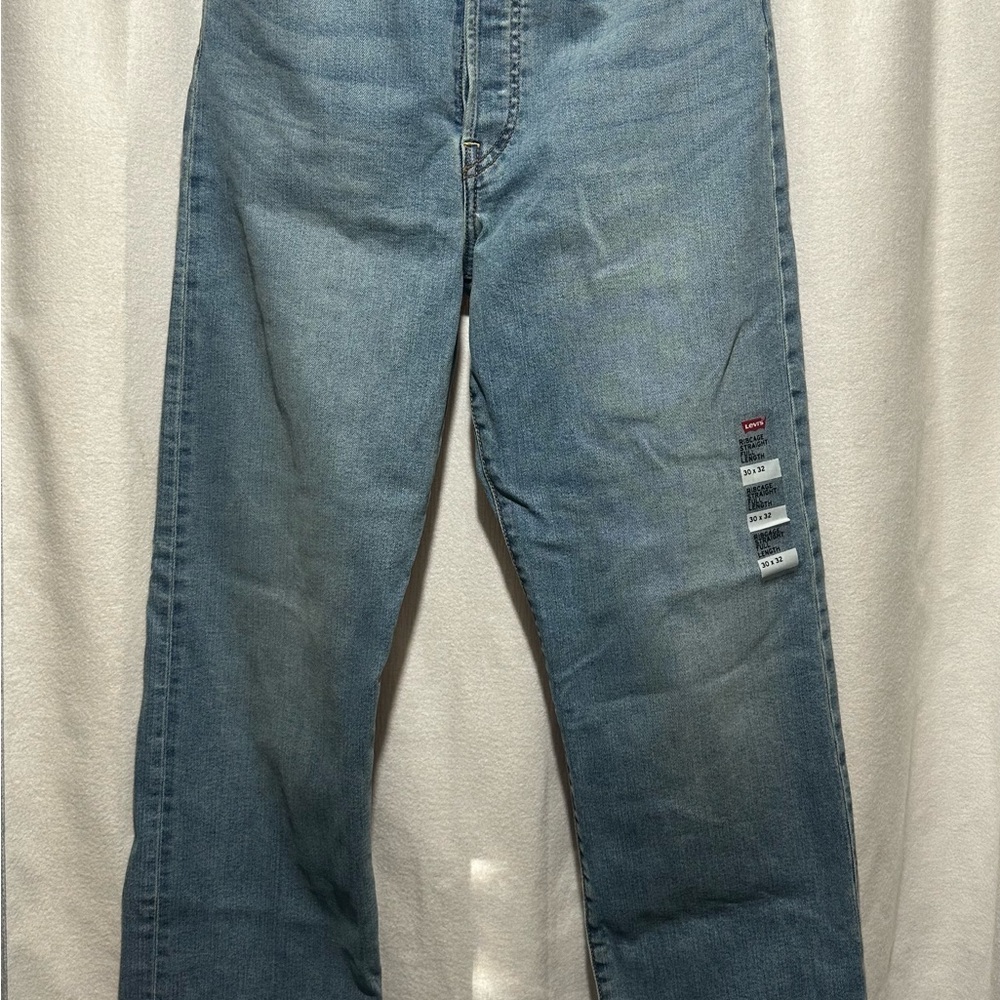 Levi Ribcage Straight Denim Jeans